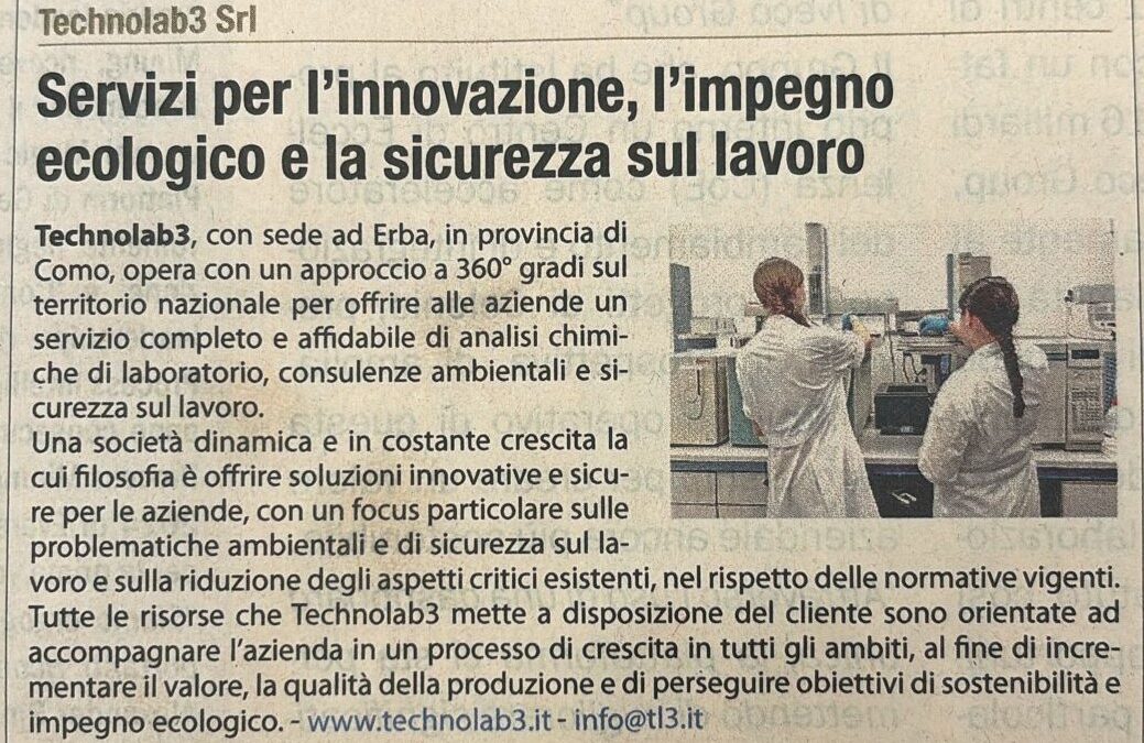 Il Sole 24 ore parla di Noi