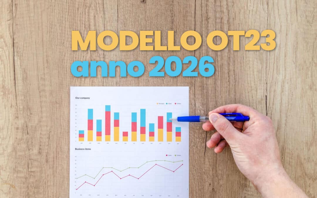 NUOVO MODELLO OT23 PER L’ ANNO 2026